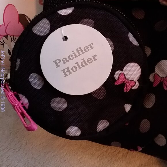 Disney Minnie Mouse Outline Styled Diaper Baby Bag - Picture 8 of 11